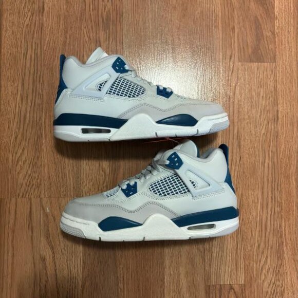 Air Jordan 4 Military Blue GS - Picture 4 of 6